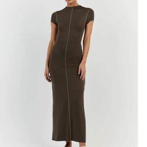 Dish soho cap sleeve dress size medium